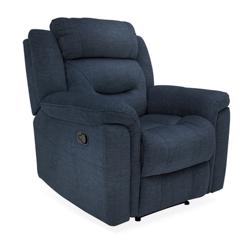 VL Dudley 1 Seater Reclining - Blue (Nett)